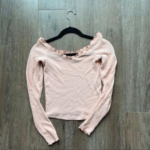 Pink Abercrombie & Fitch Top
